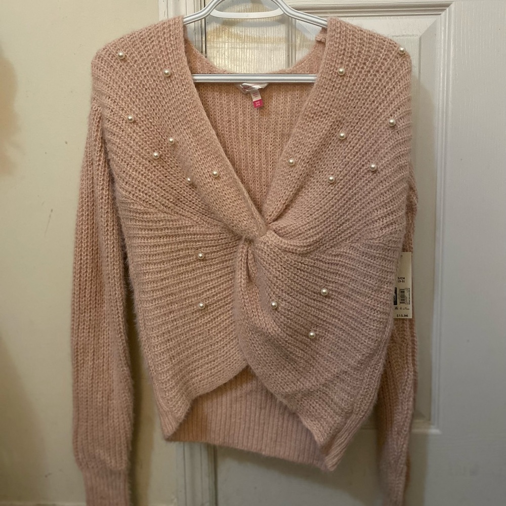 Pearl Embellished Sweater